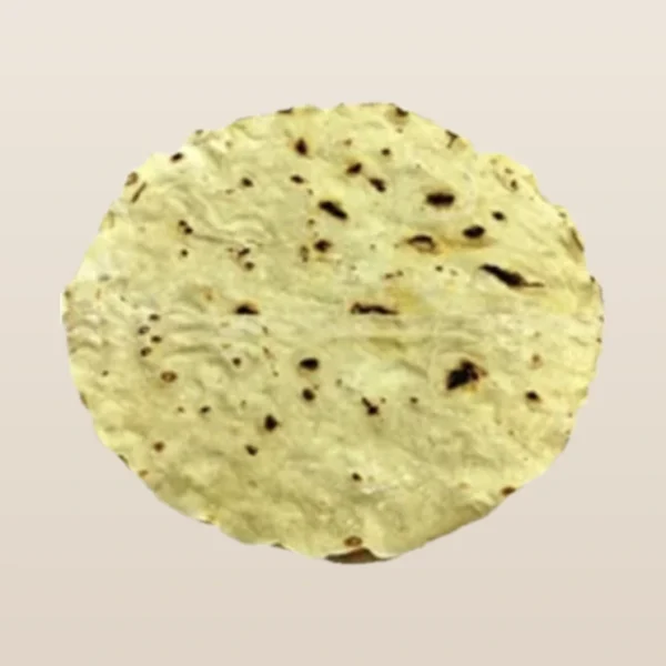 Sajje gati roti, a round pearl millet flatbread from Henchu
